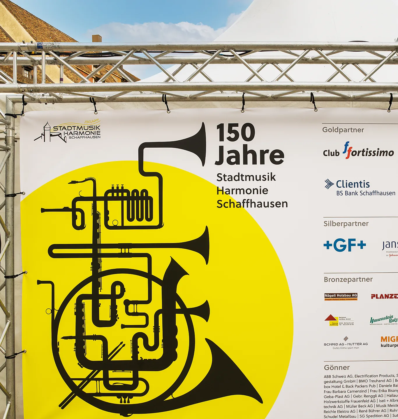 Stadtmusik-Harmonie . Sponsorenblache Stadtmusik-Harmonie . Sponsorenblache