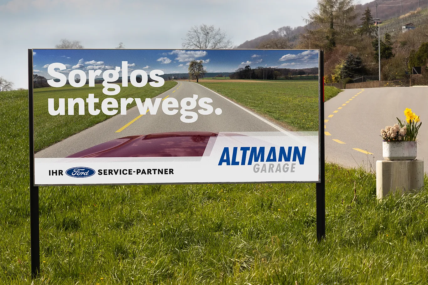 Altmann Garage . Werbung. Fotografie