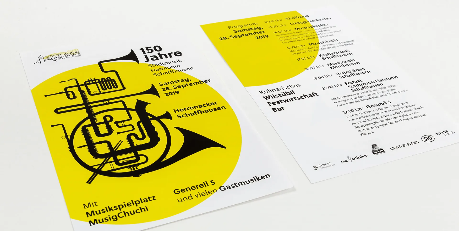 Stadtmusik-Harmonie . Flyer Stadtmusik-Harmonie . Flyer
